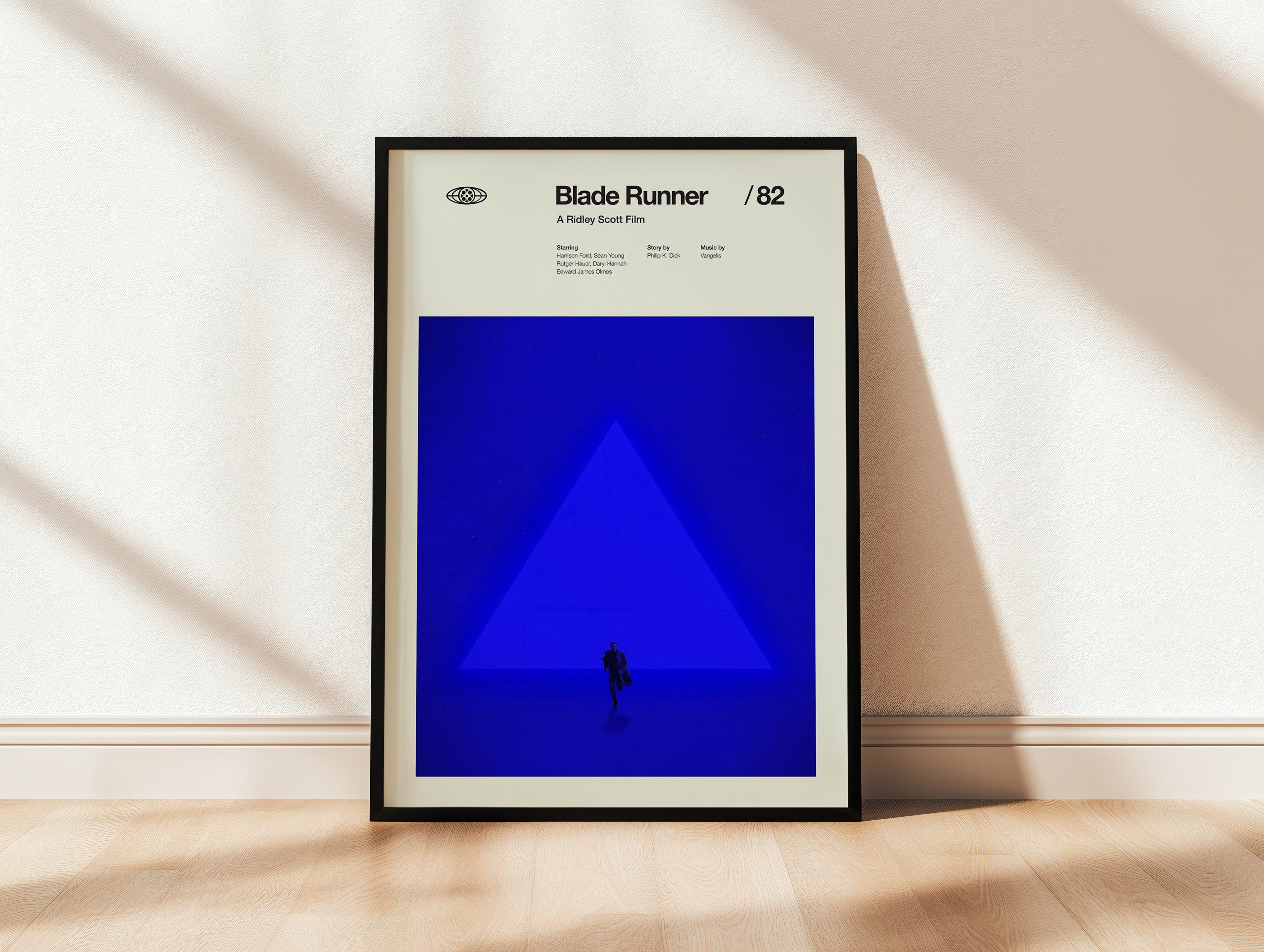 Blade Runner (1982) – Minimalist Sci-Fi Movie Poster