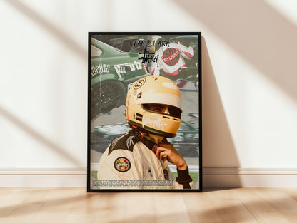 Evan Clark x Stussy Poster