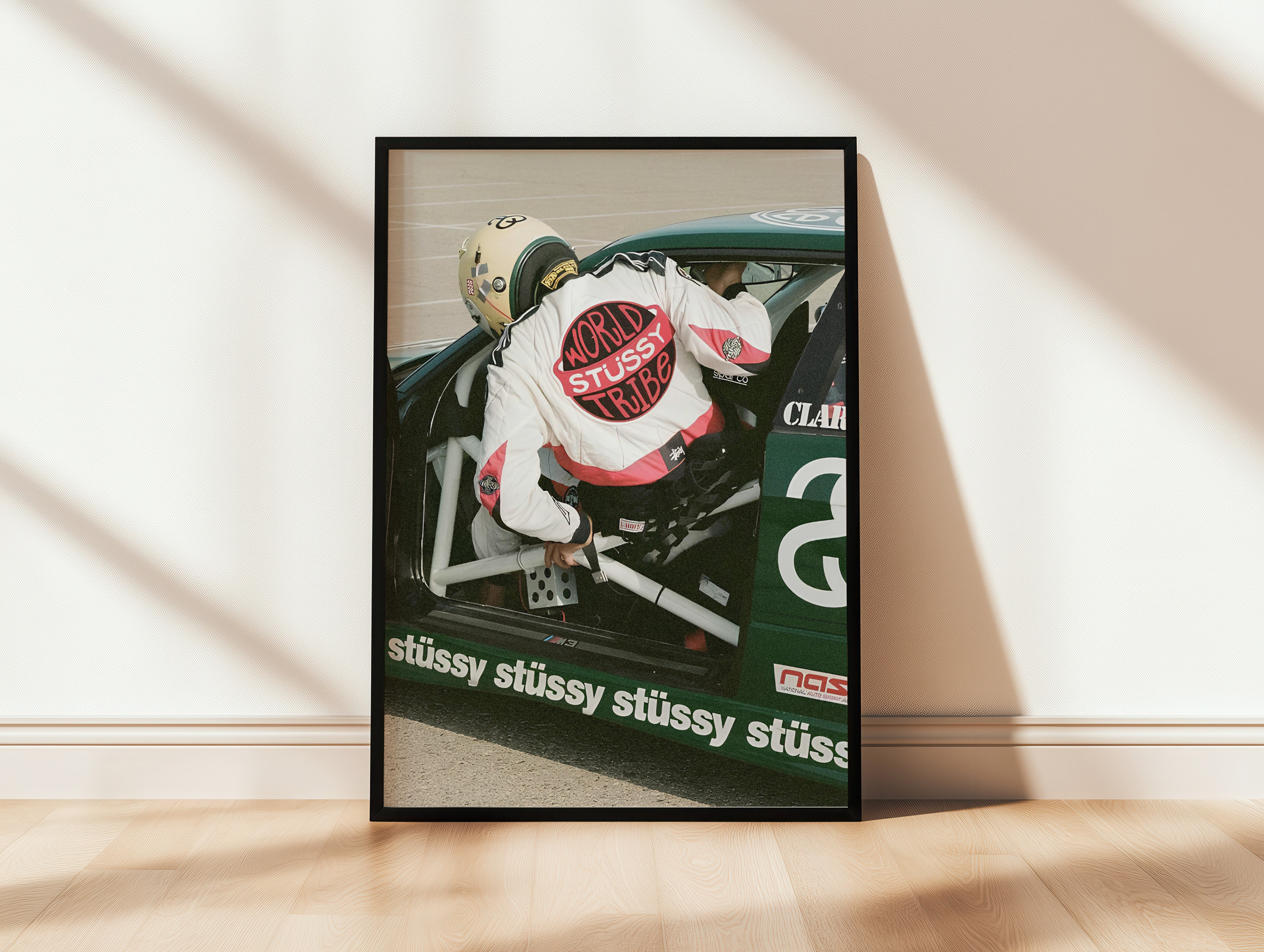Evan Clark Stüssy Motorsport Poster