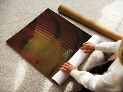 2001: A Space Odyssey Poster | Stanley Kubrick Glitch Art Print
