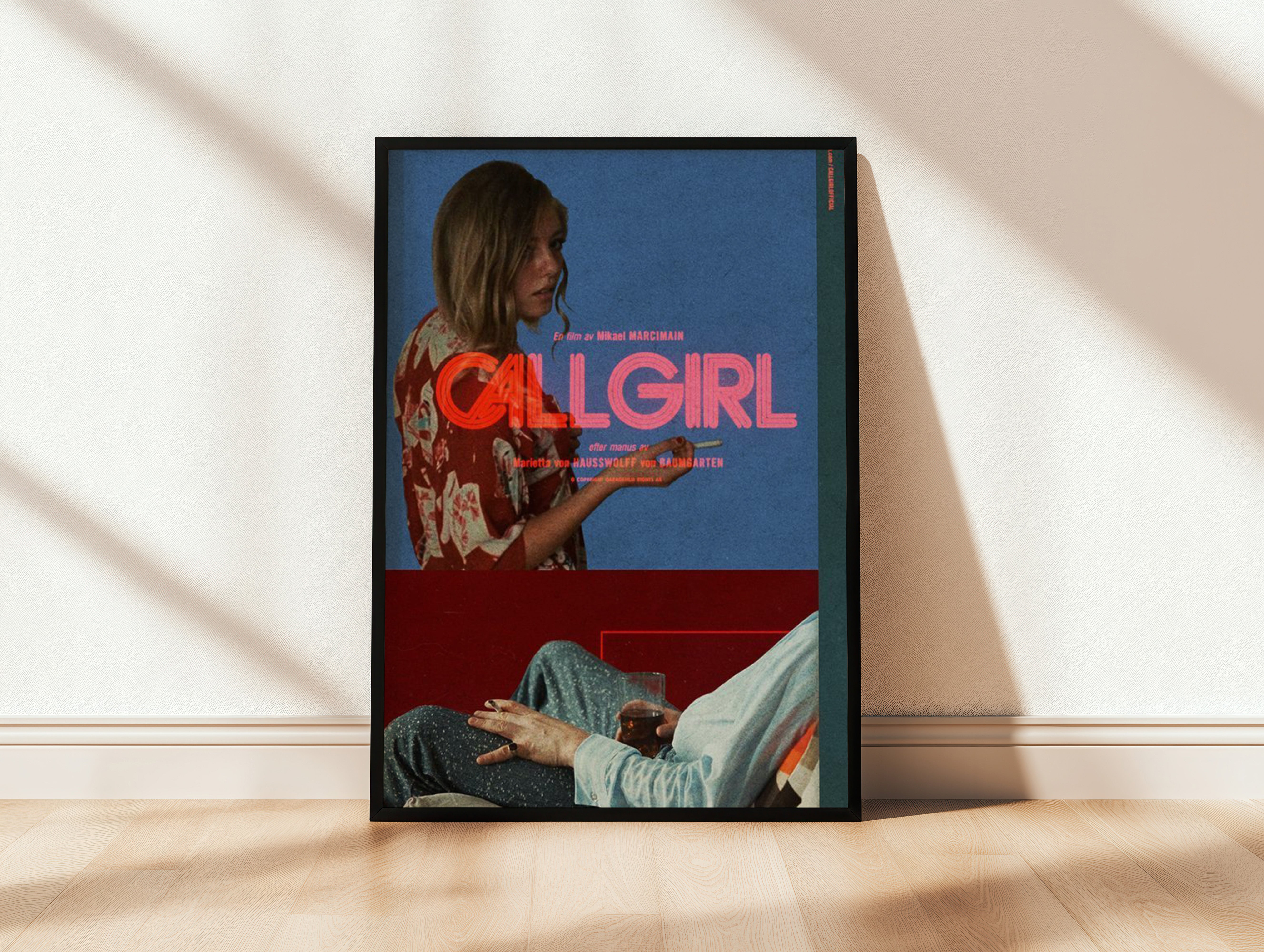 Call Girl (2012) Movie Poster - Swedish Political Thriller