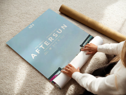 Aftersun Resort Scene Poster - Indie Film Decor