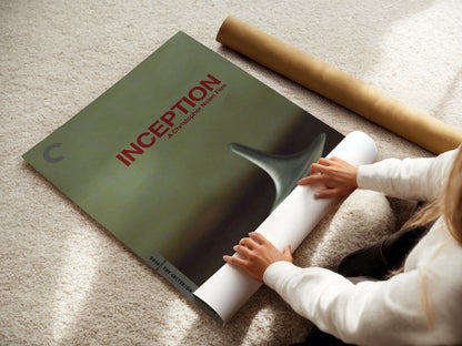 Inception (2010) - Minimalist Sci-Fi Wall Art