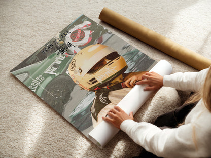Evan Clark x Stussy Poster