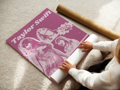 Taylor Swift Pop Art Poster