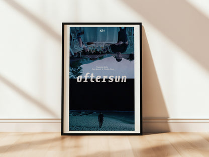 Aftersun Upside Down Resort Poster - A24 Indie Film Decor