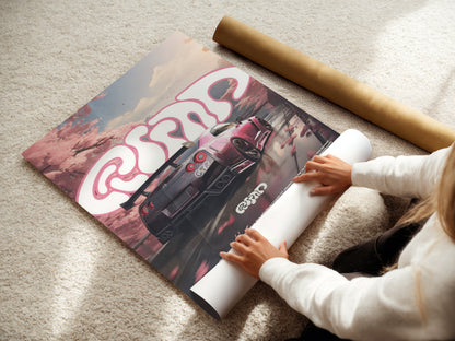Nissan GTR - Pink