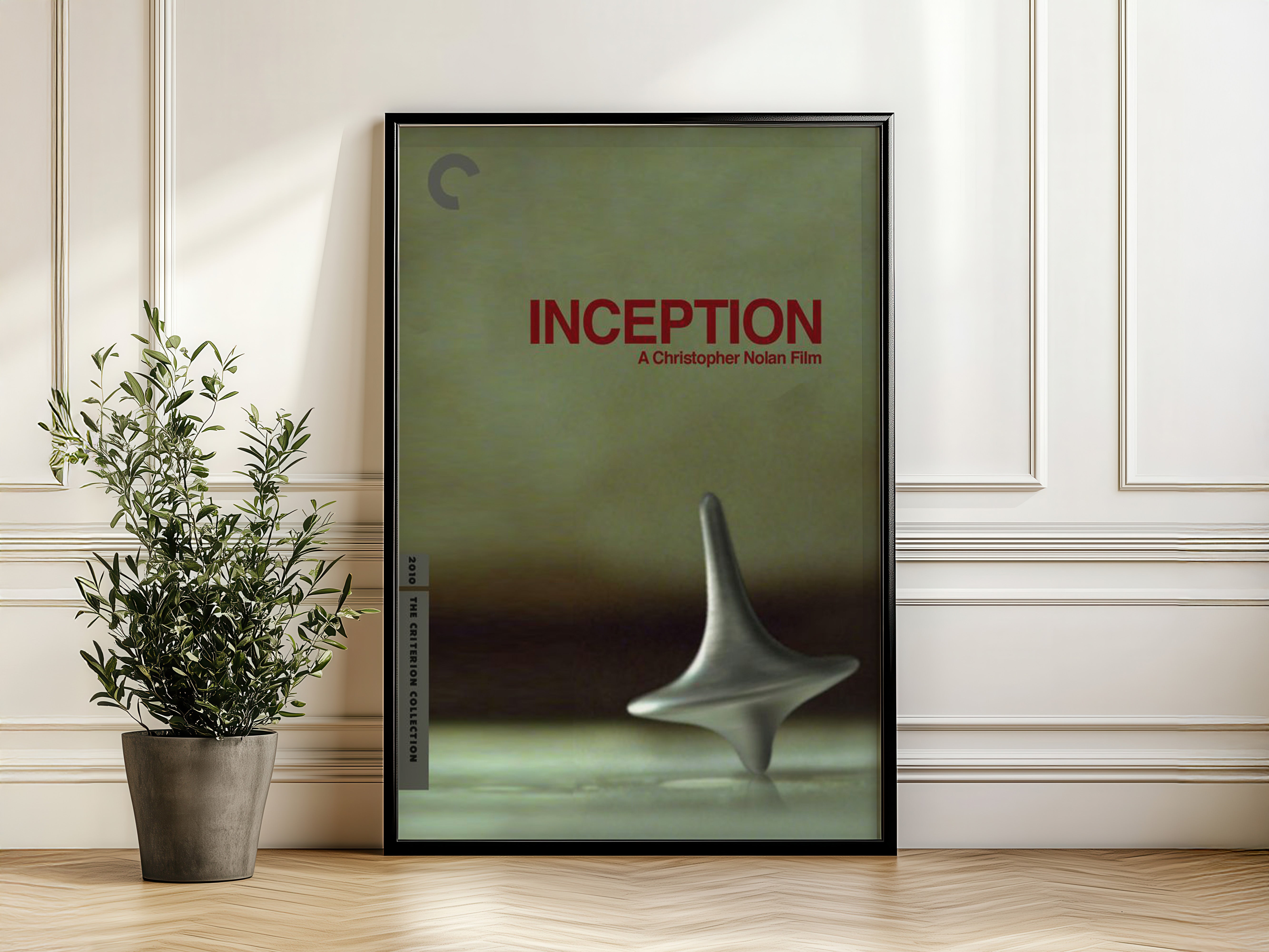 Inception (2010) - Minimalist Sci-Fi Wall Art