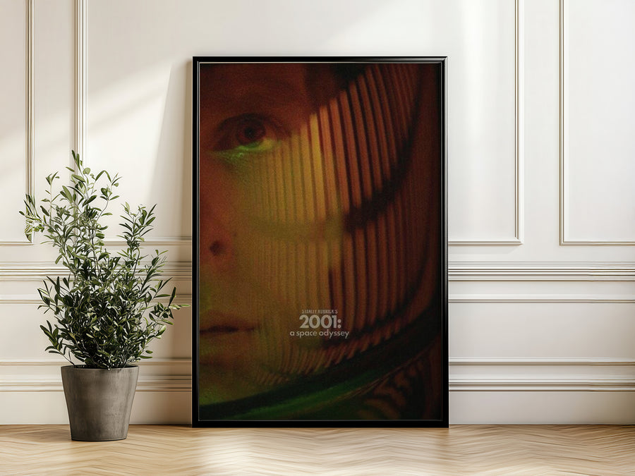 2001: A Space Odyssey Poster | Stanley Kubrick Glitch Art Print