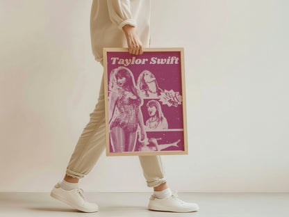 Taylor Swift Pop Art Poster