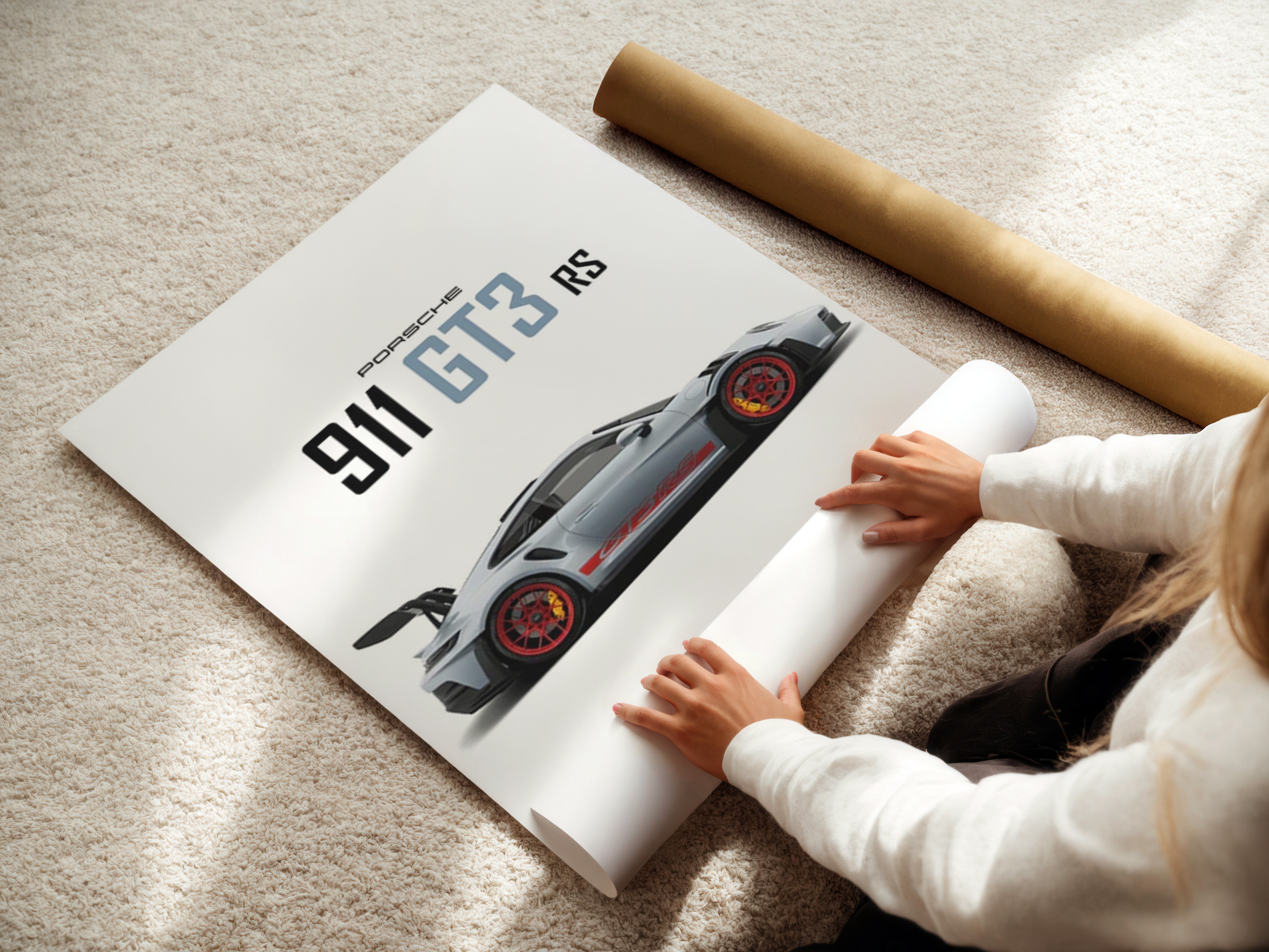 Precision Racer Poster