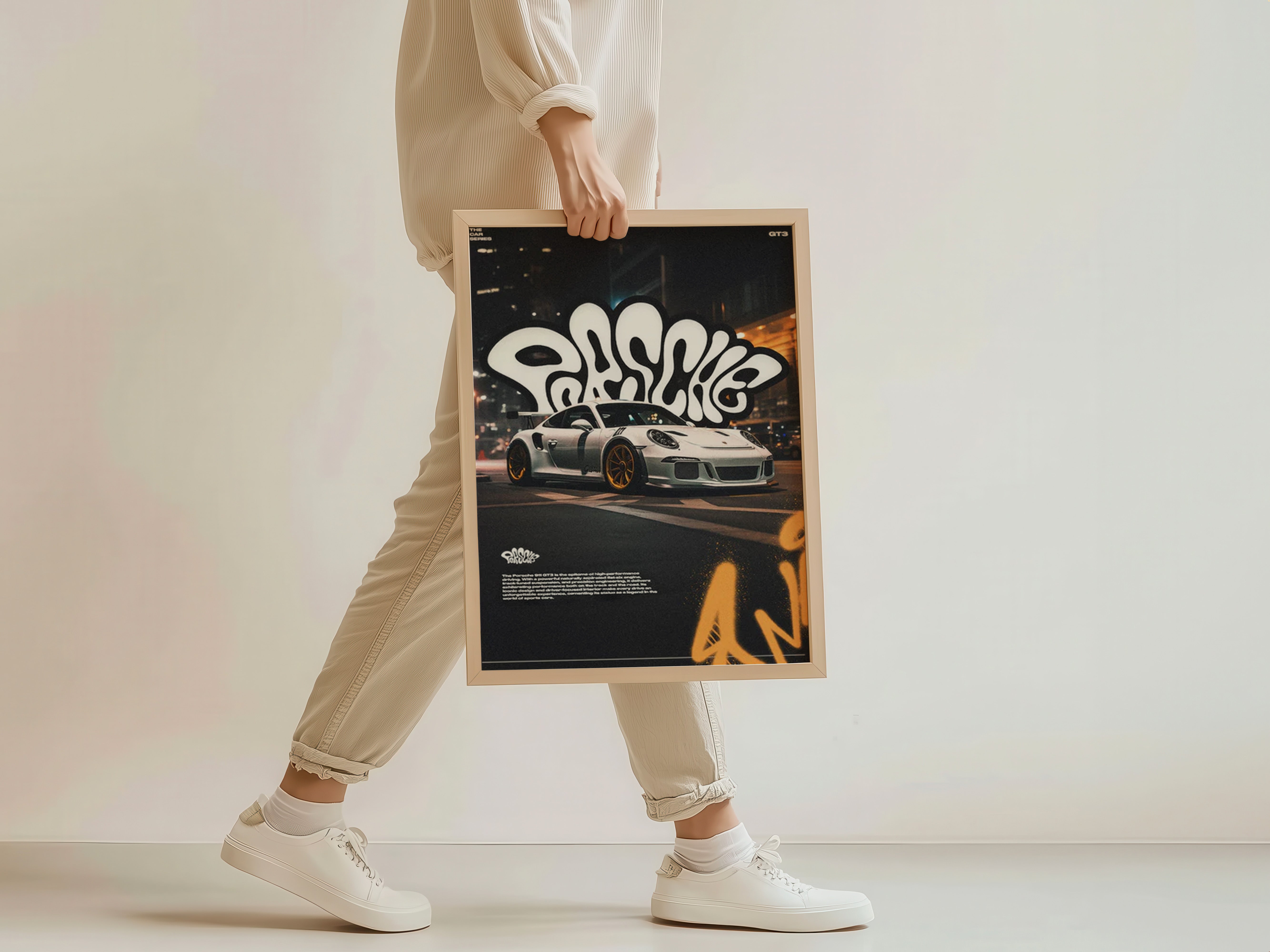Porsche - Street White