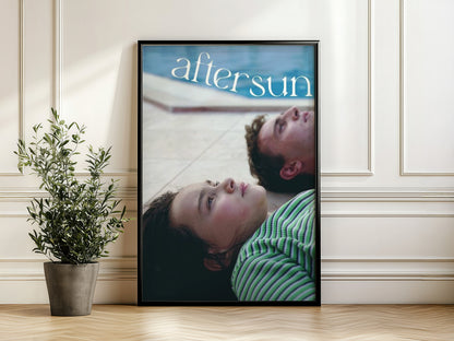 Aftersun Movie Poster | Paul Mescal Poolside Indie Art
