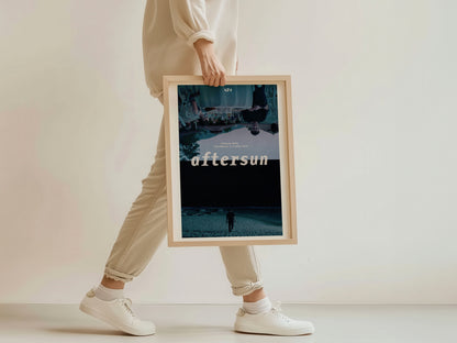 Aftersun Upside Down Resort Poster - A24 Indie Film Decor
