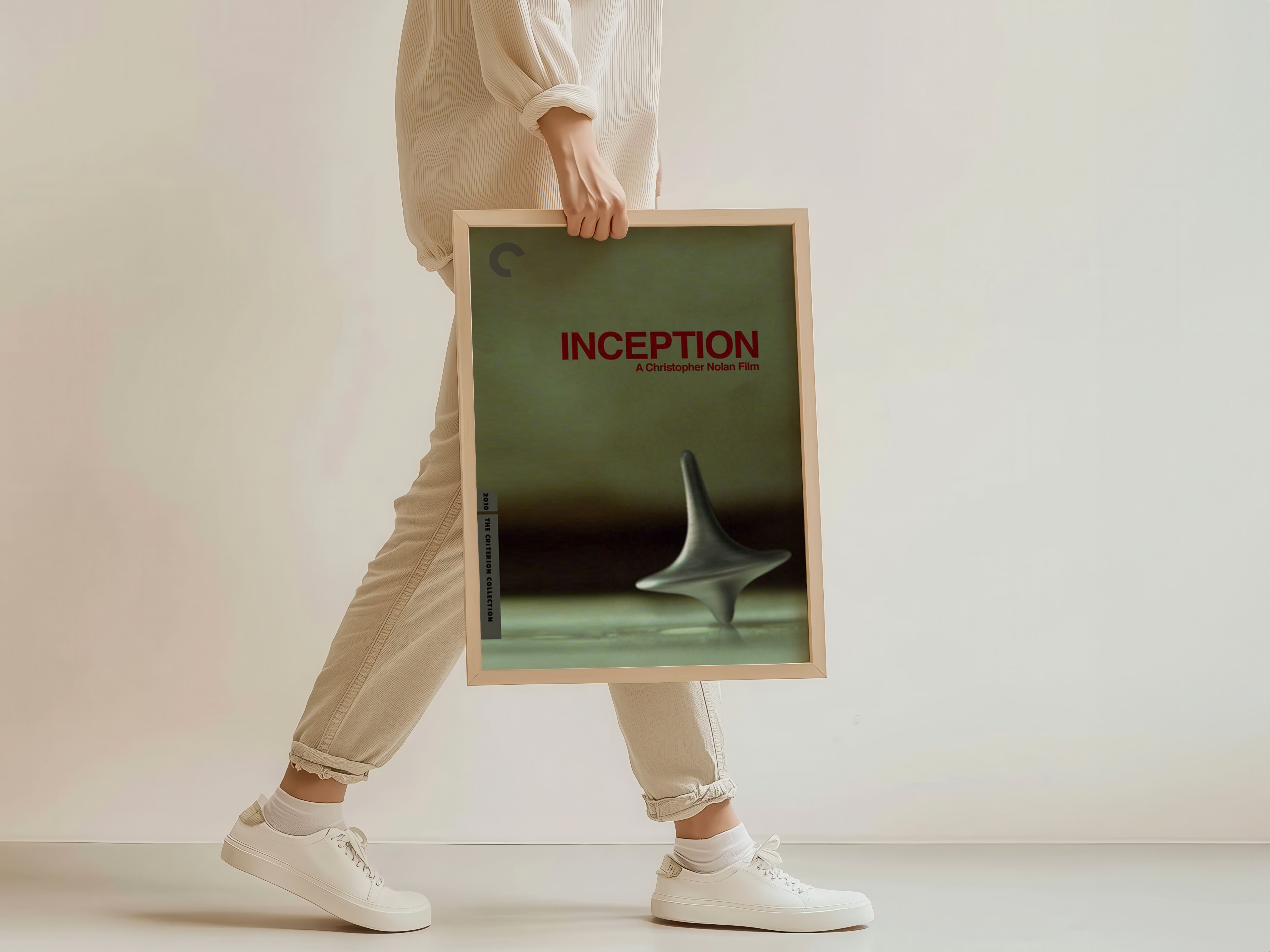 Inception (2010) - Minimalist Sci-Fi Wall Art