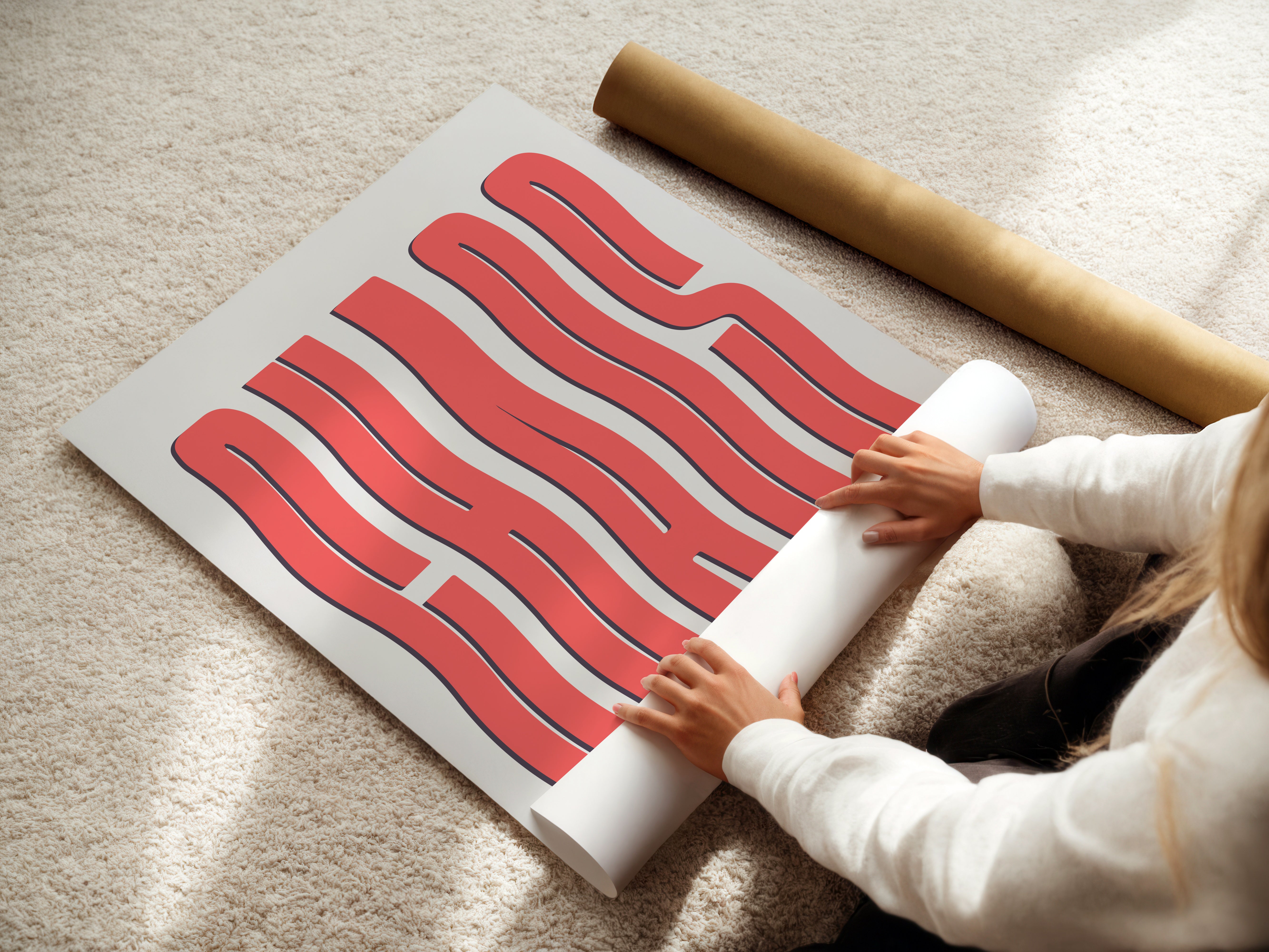 CHAOS Typography Poster