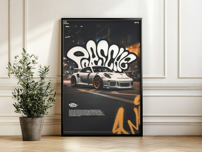 Porsche - Street White