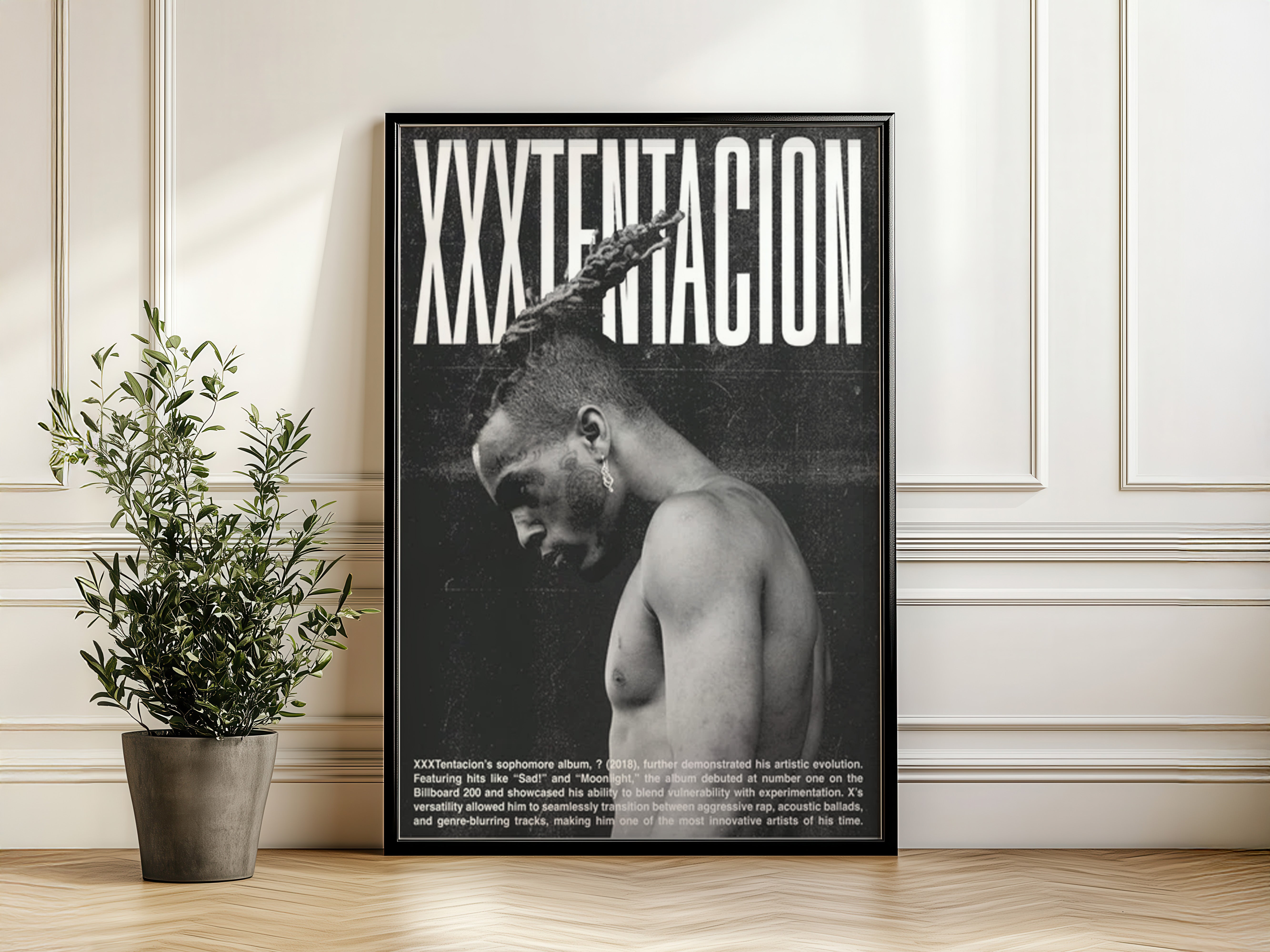Xxxtentacion-B&W