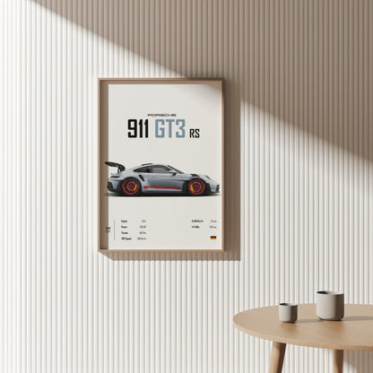 Precision Racer Poster