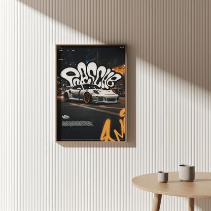 Porsche - Street White