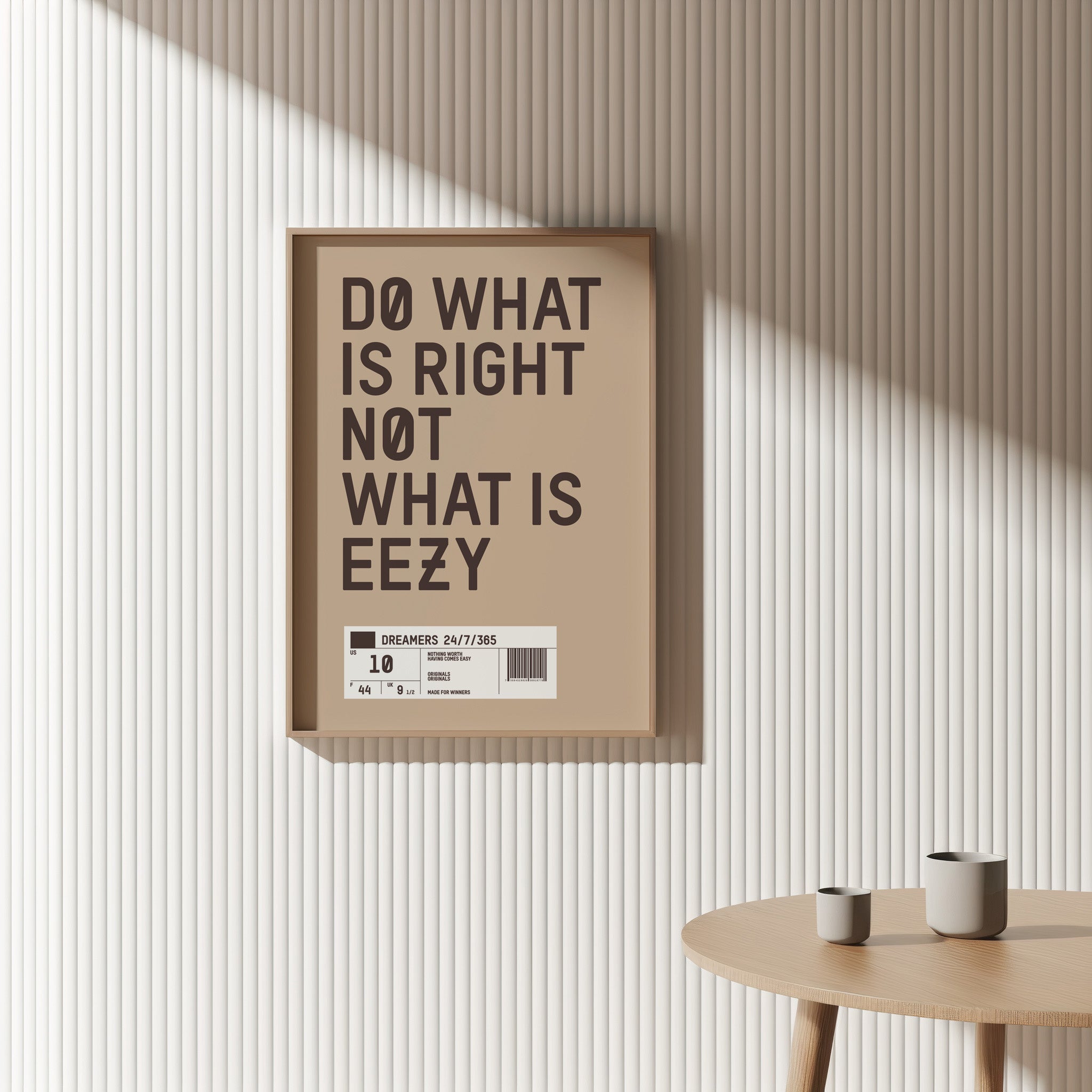 Do What Is Right, Not What Is Easy