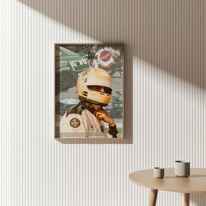 Evan Clark x Stussy Poster