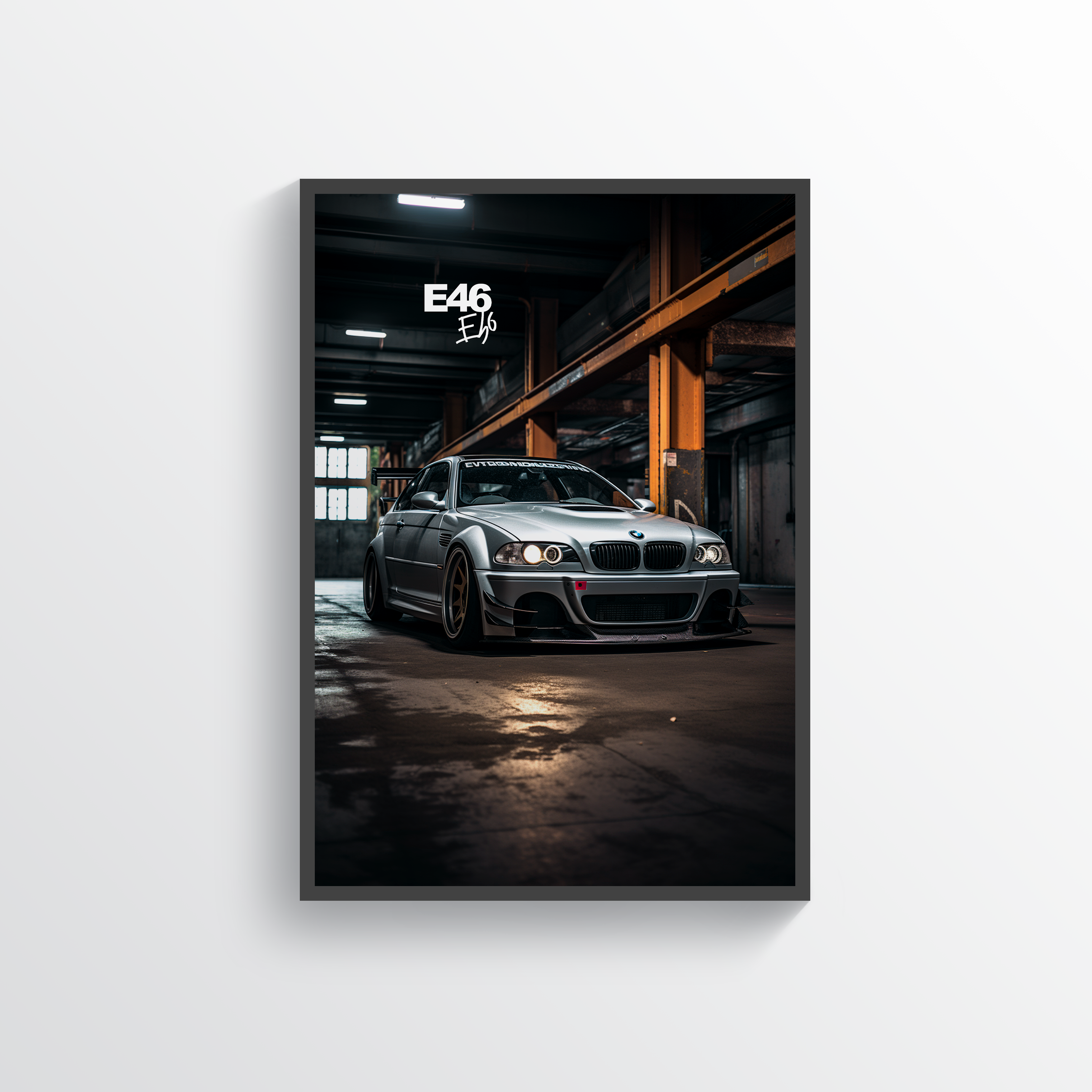 BMW E46 M3 Poster