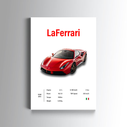 LaFerrari Poster