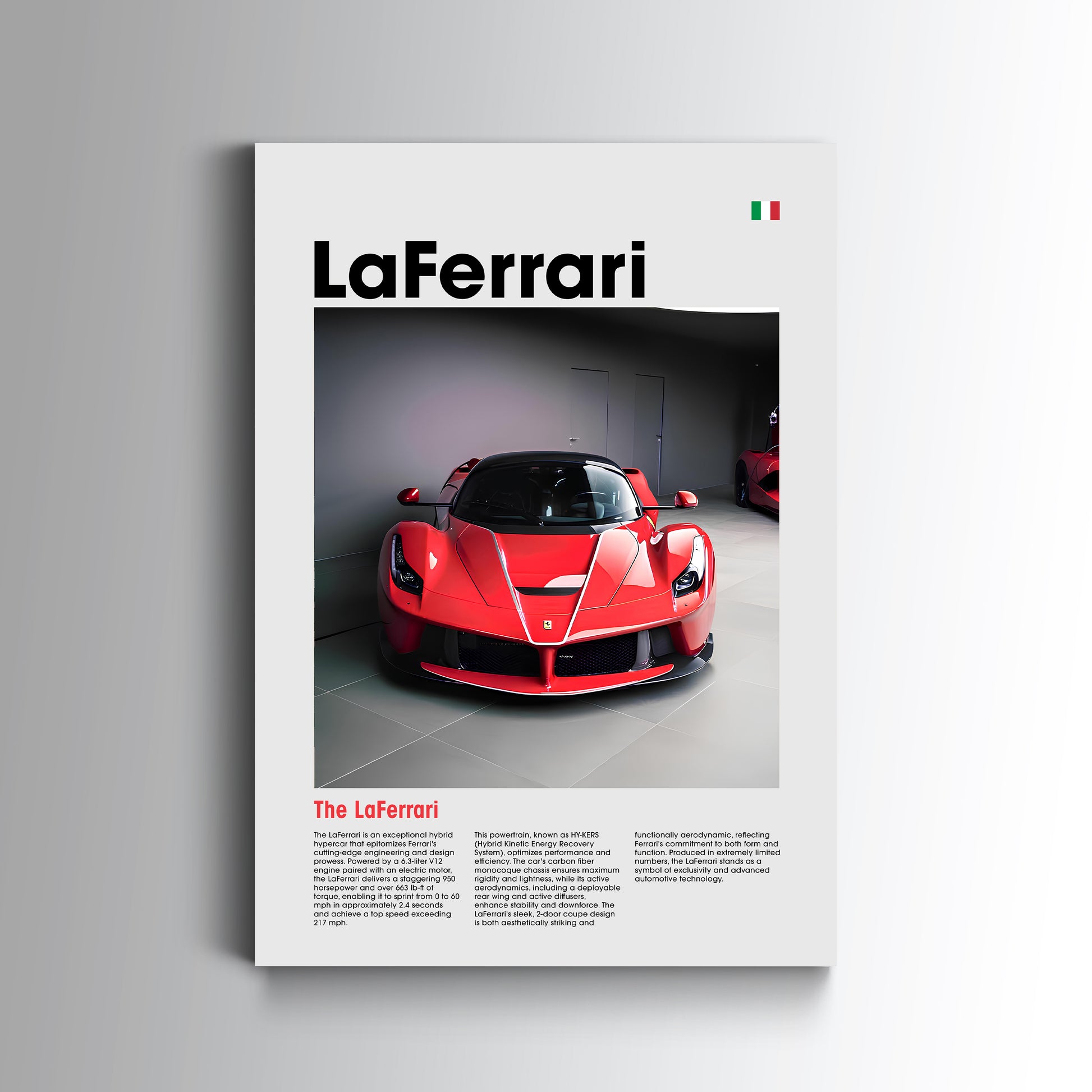 LaFerrari Poster