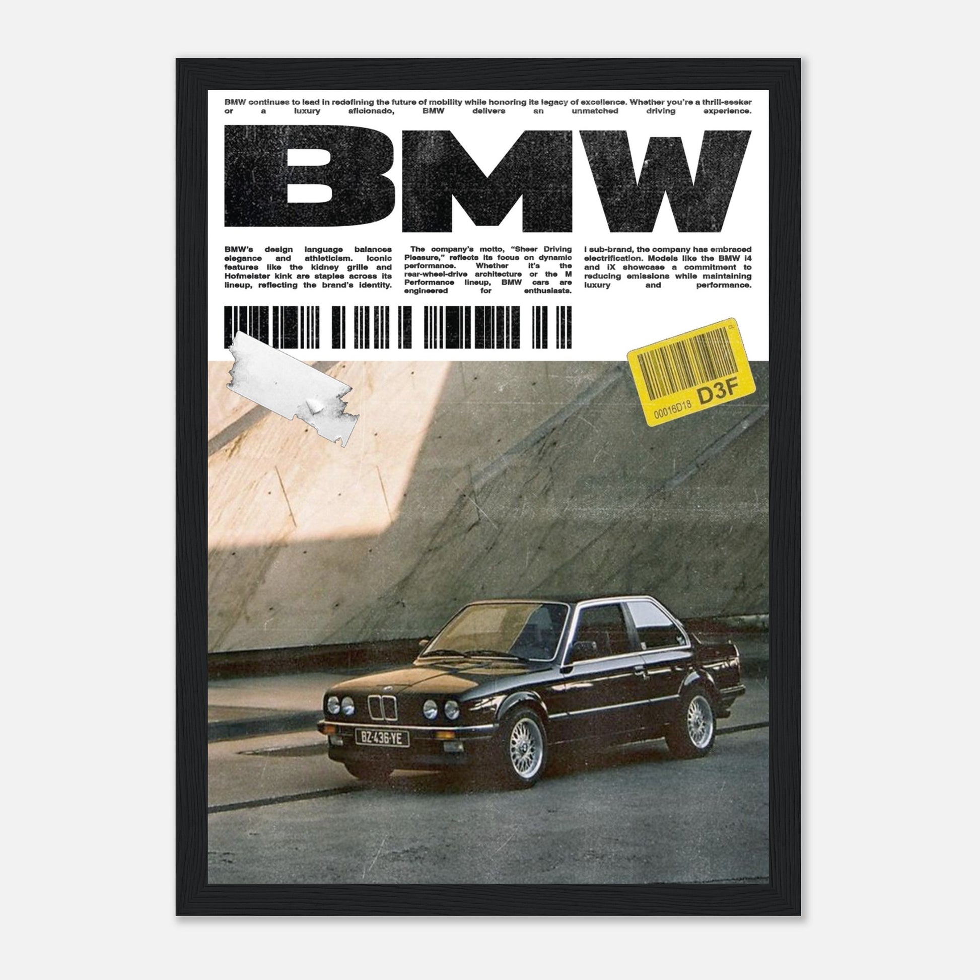 BMW Poster