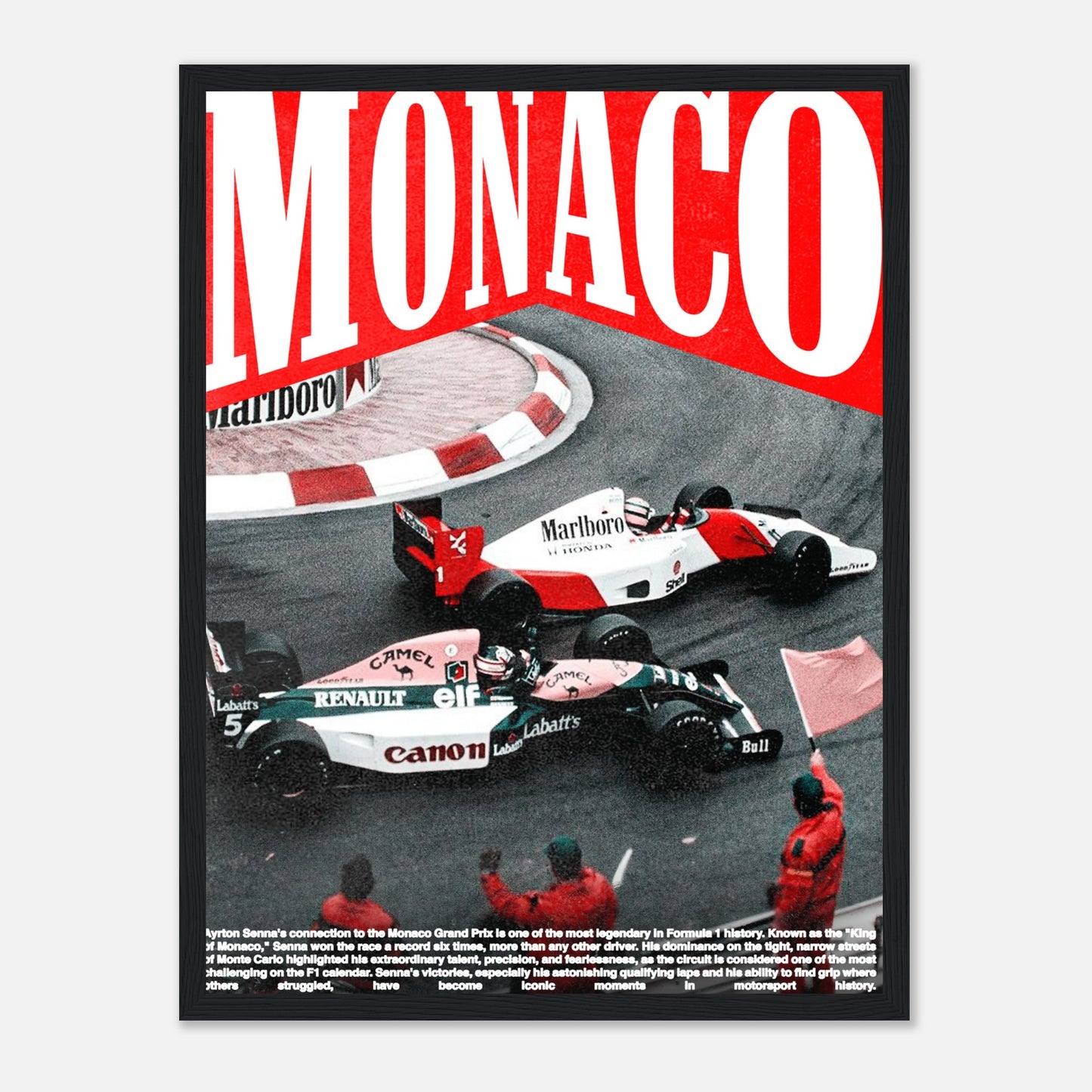 Ferrari Monaco Posters