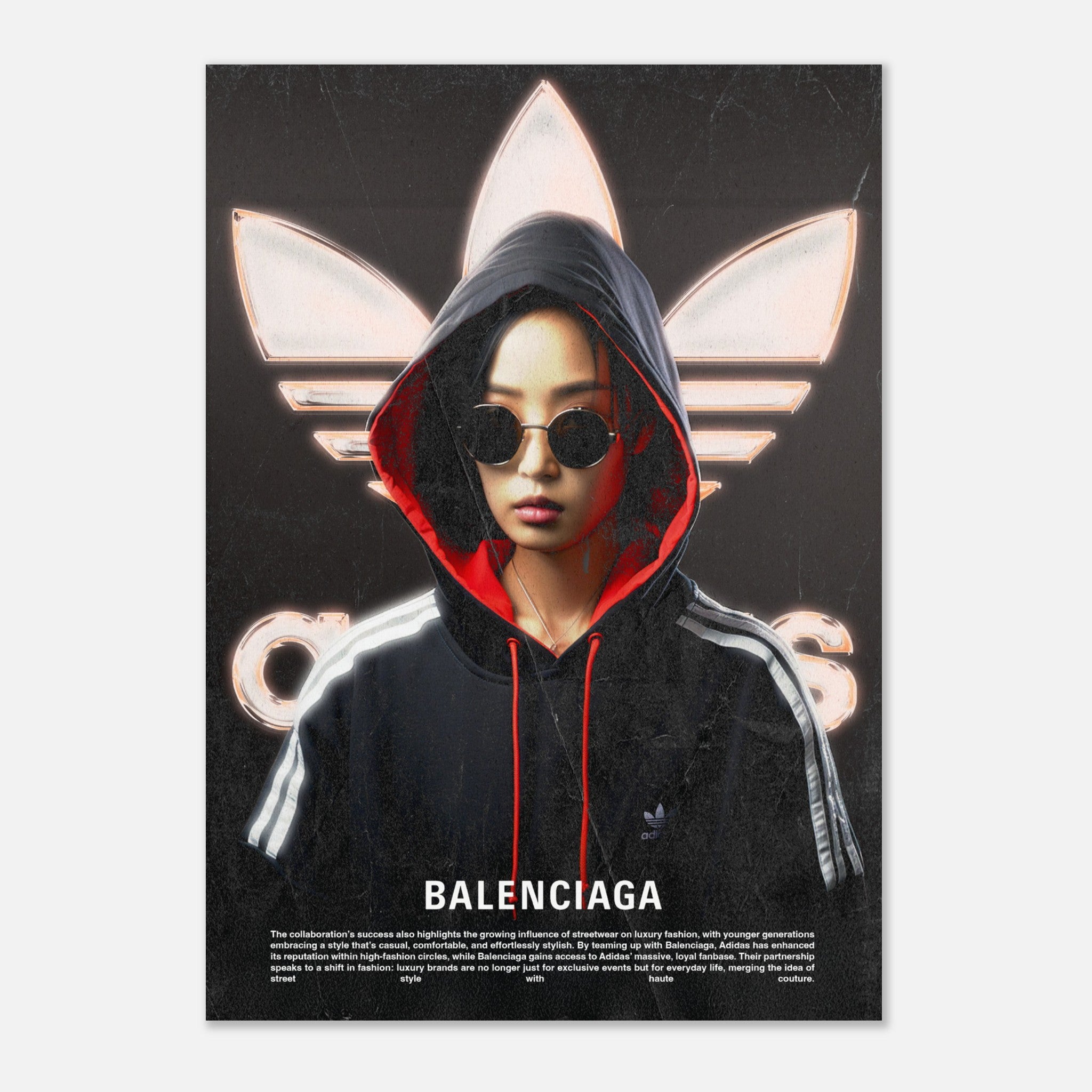Adidas x Balenciaga Poster