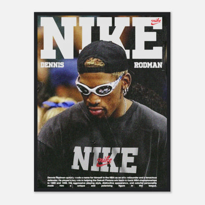 Nike x Rodman Poster