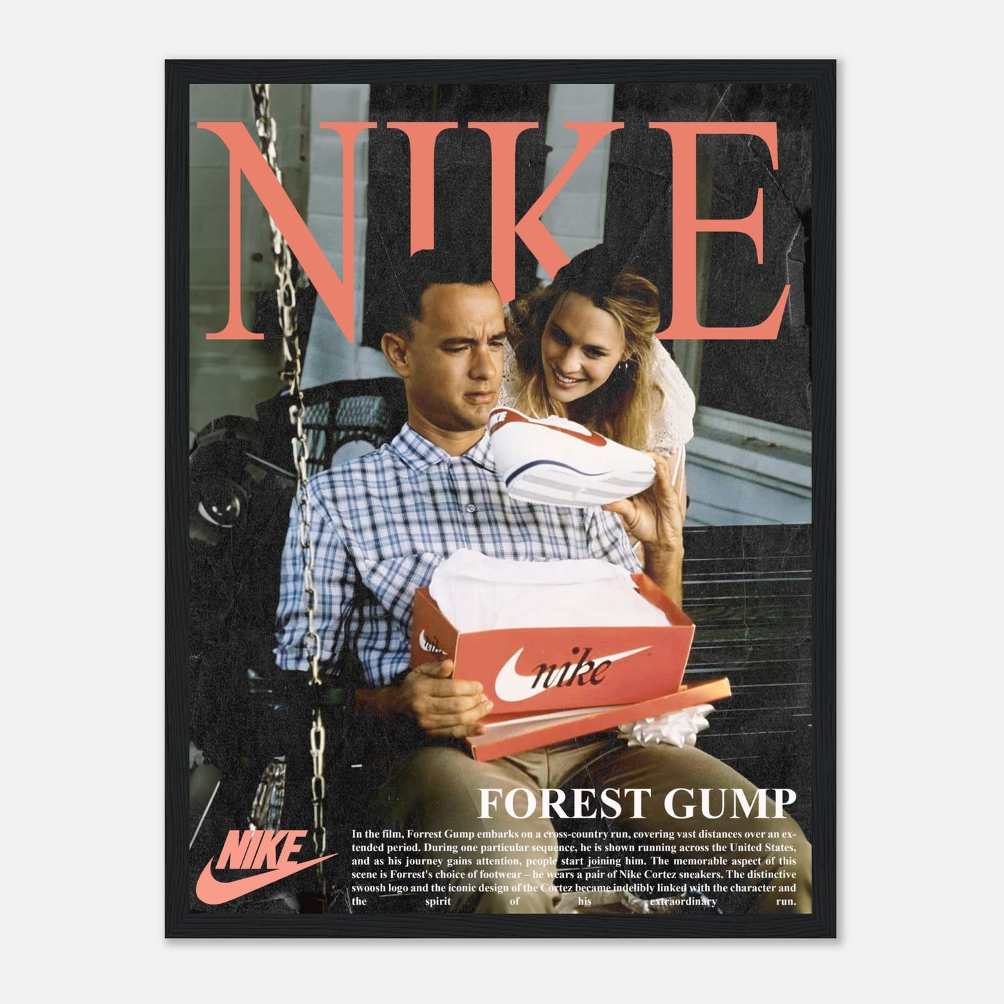 Nike x Forrest Gump Poster