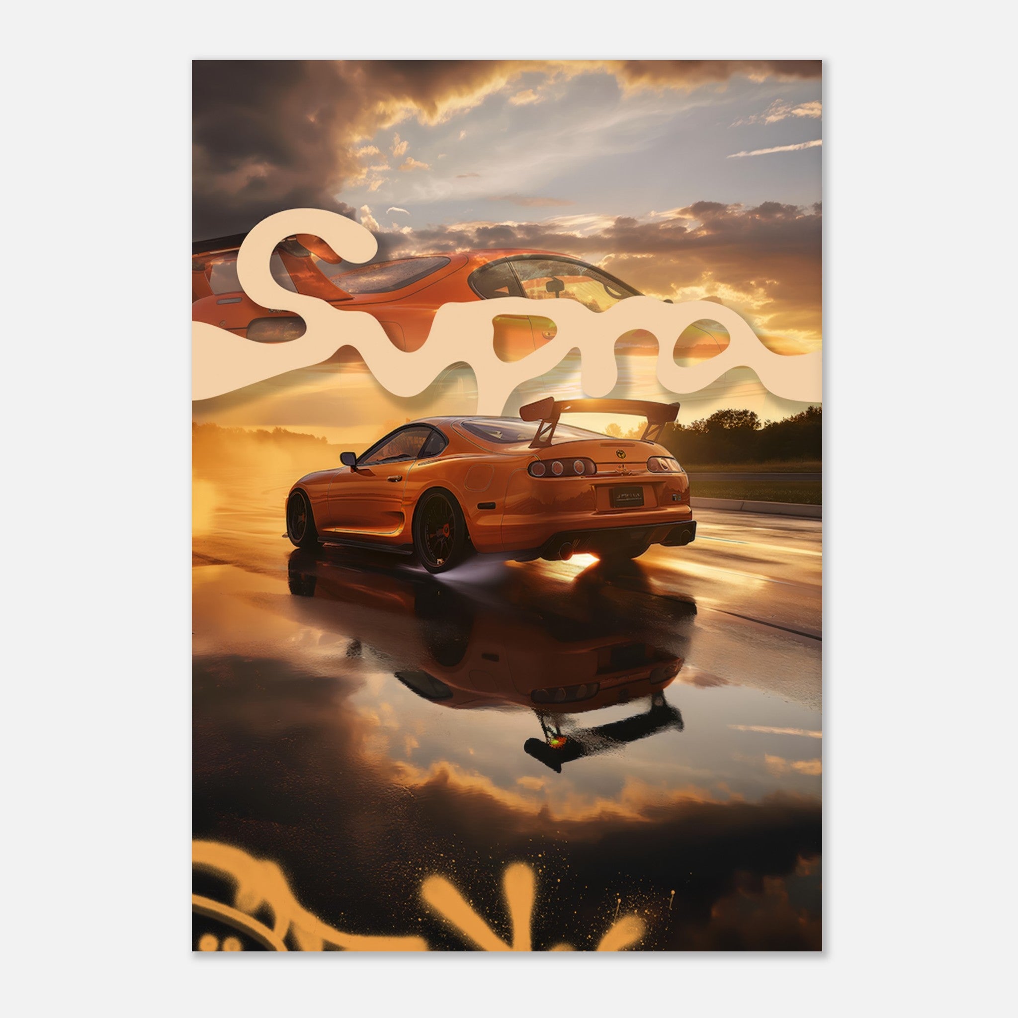 Supra - Orange Poster