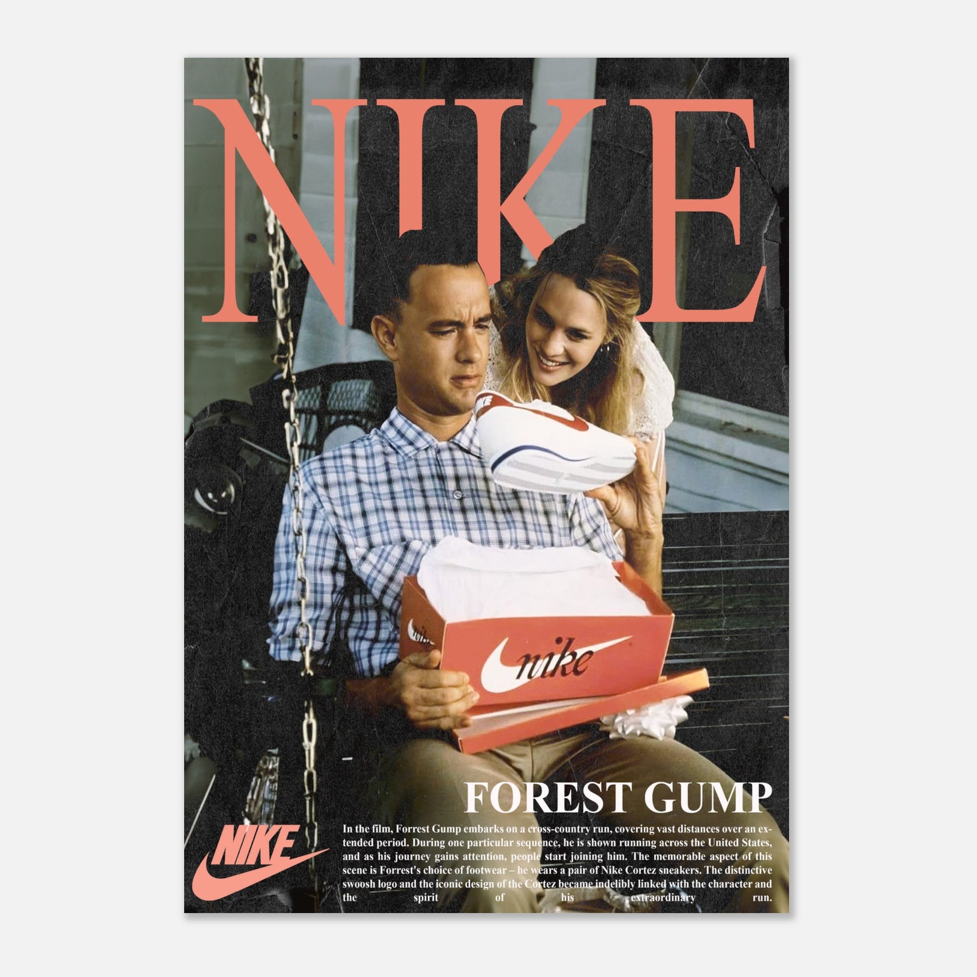 Nike x Forrest Gump Poster