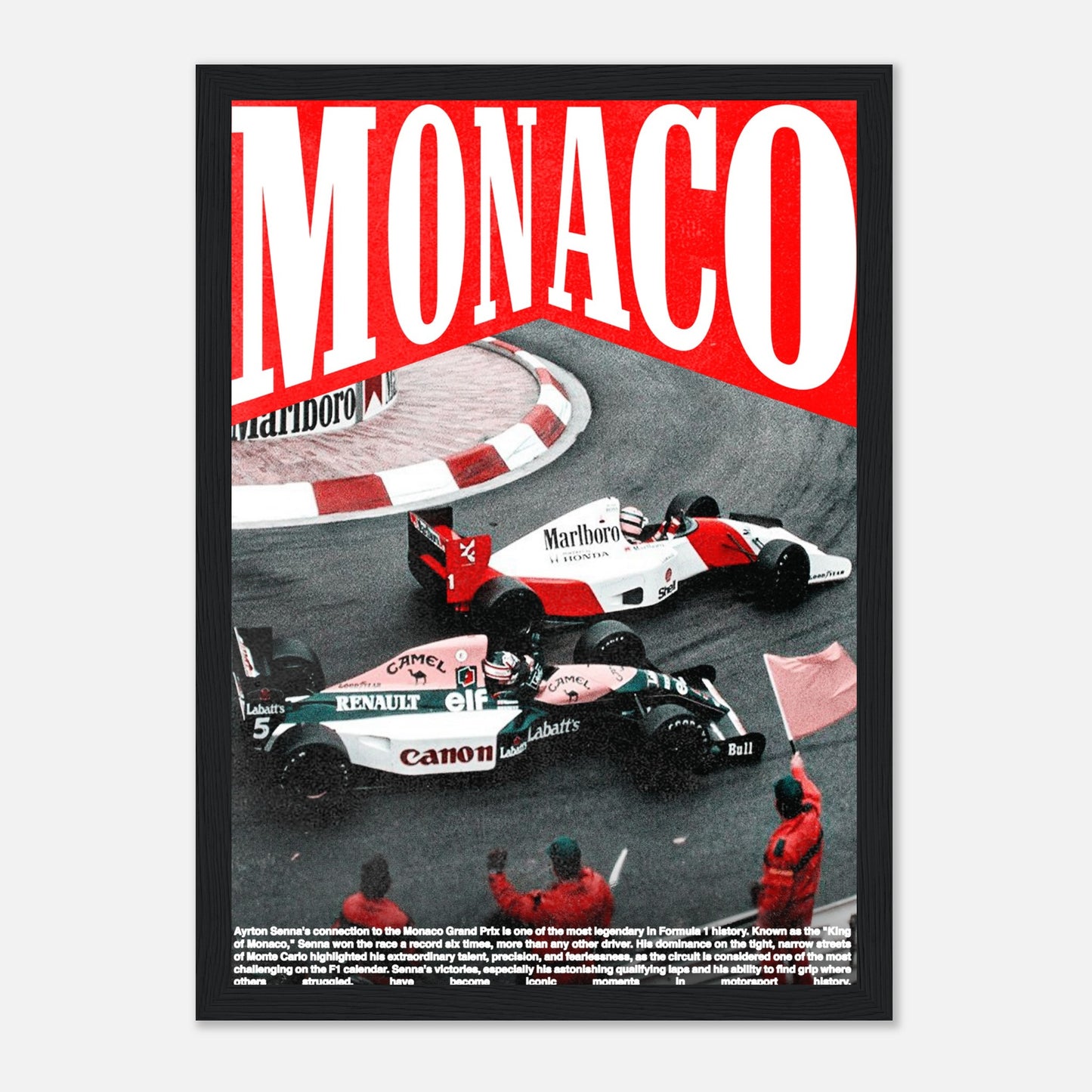 Ferrari Monaco Posters