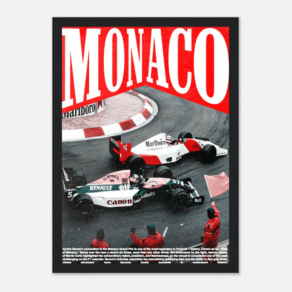 Ferrari Monaco Posters