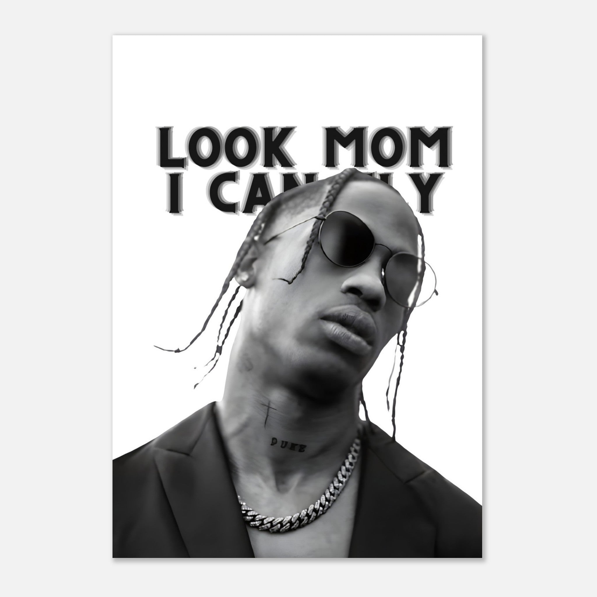 Travis Scott - Look Mom Poster