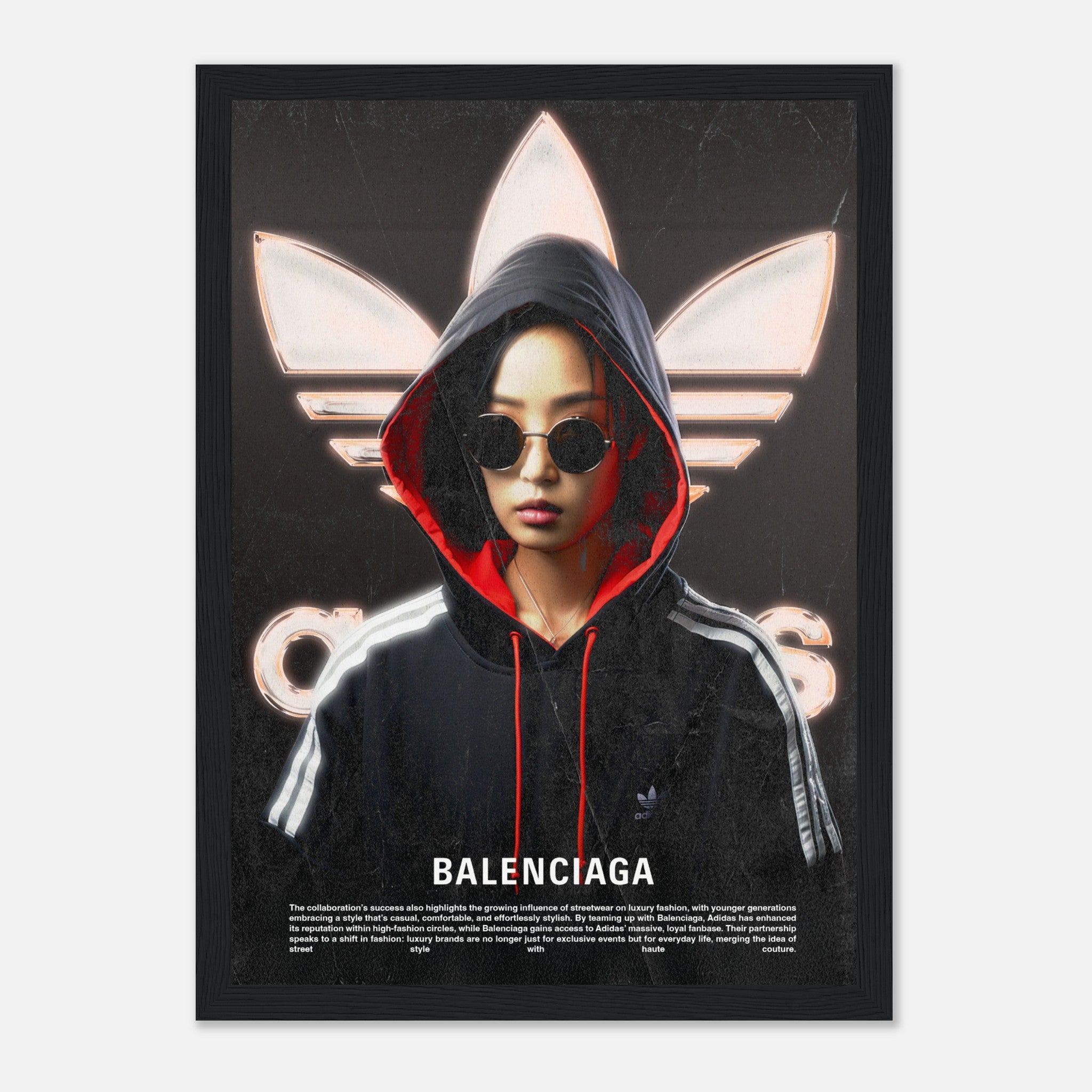 Adidas x Balenciaga Poster