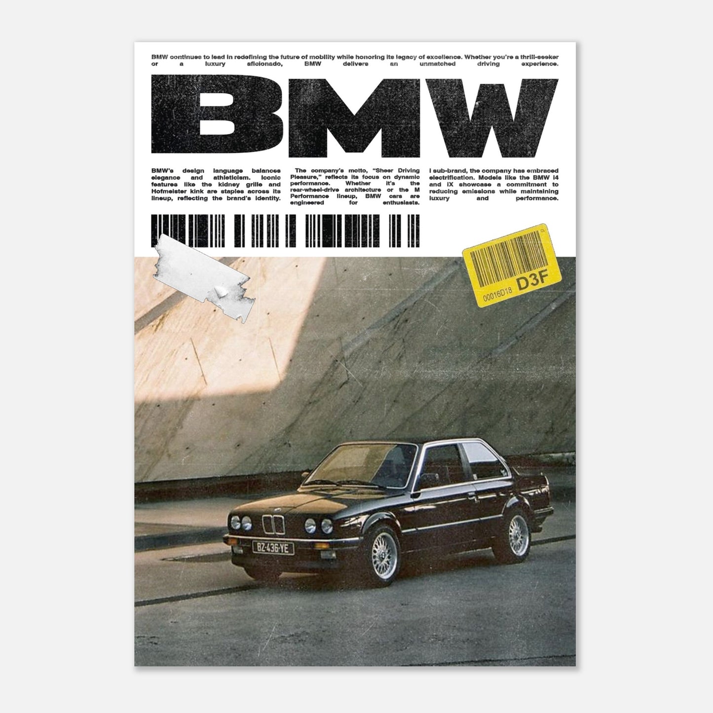 BMW Poster