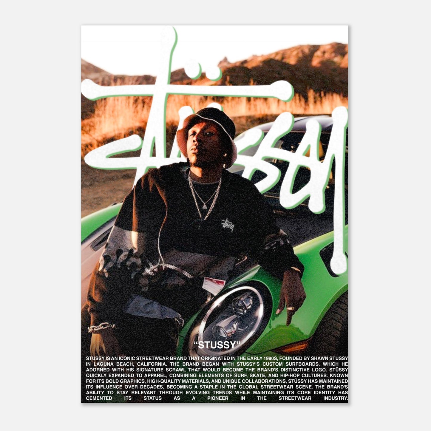 Stussy Poster