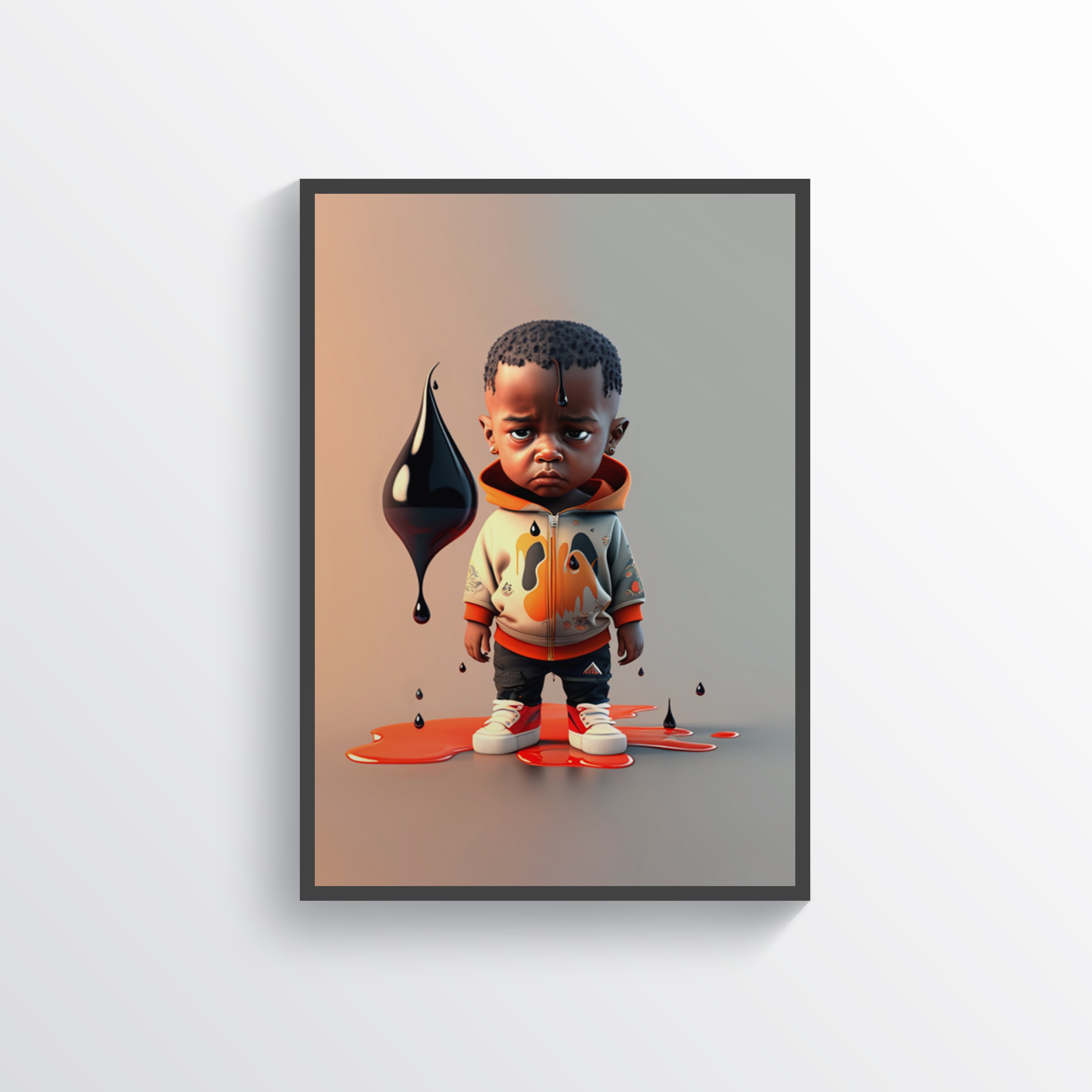 Crypto Kids — Abstract splashes