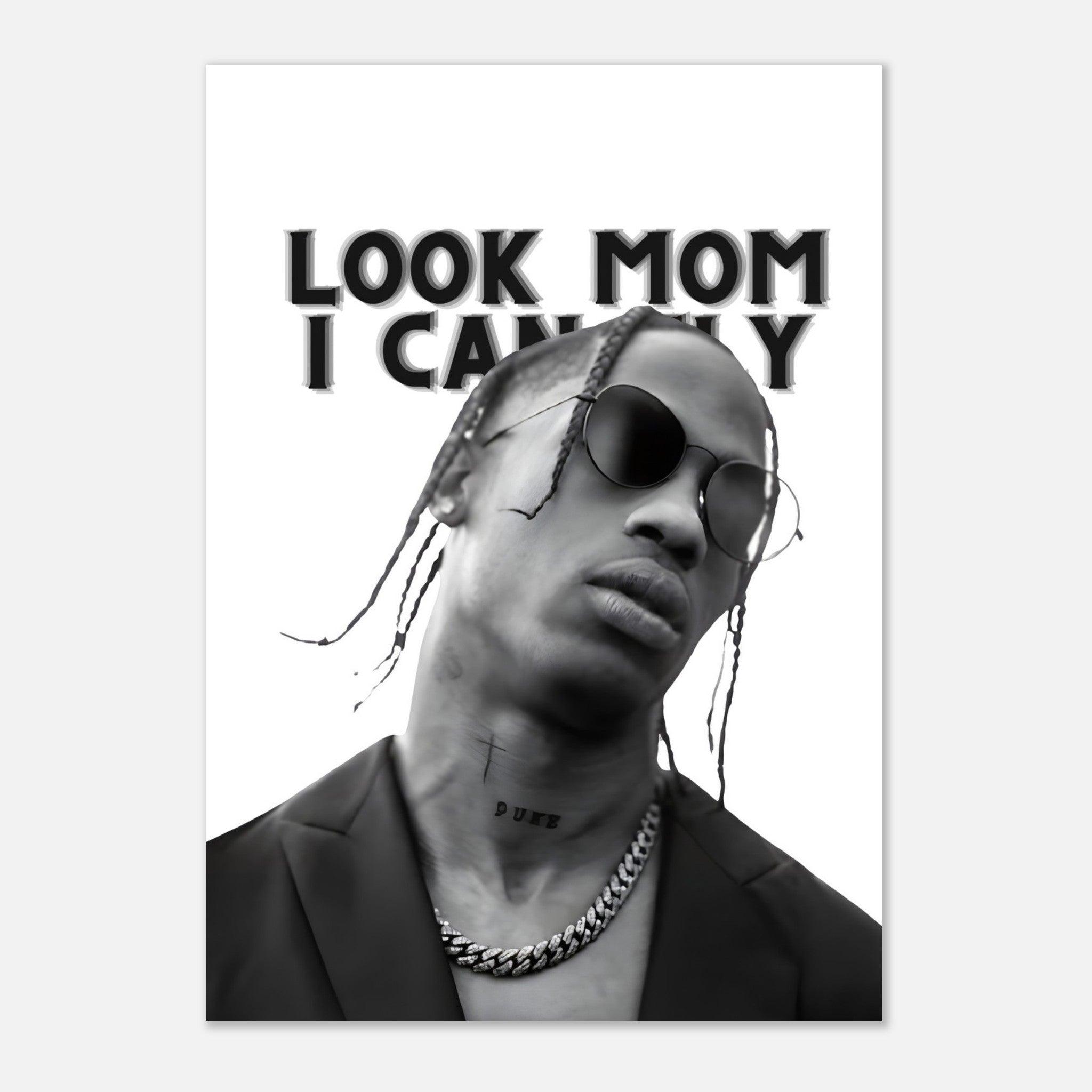 Travis Scott - Look Mom Poster