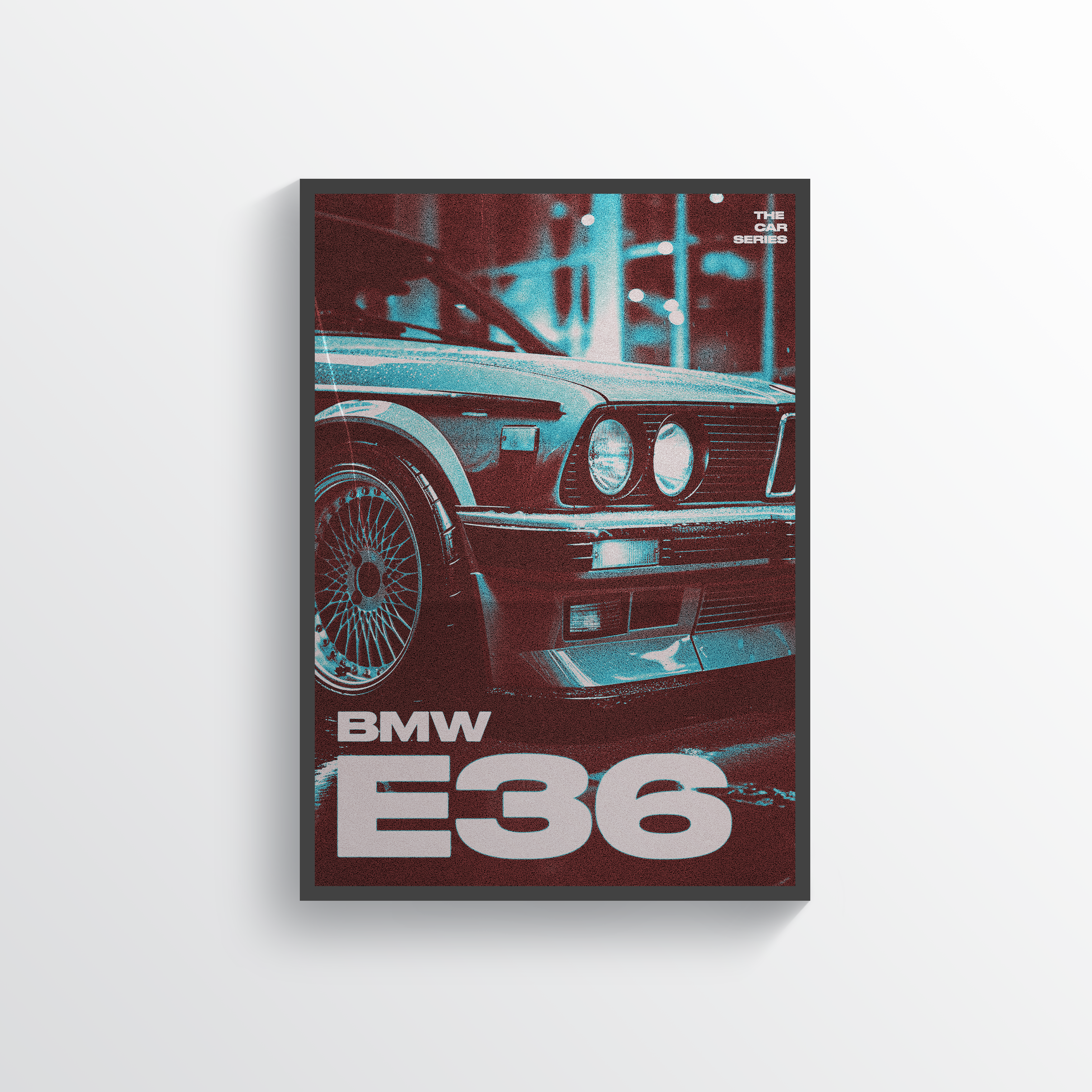 BMW E36 Poster