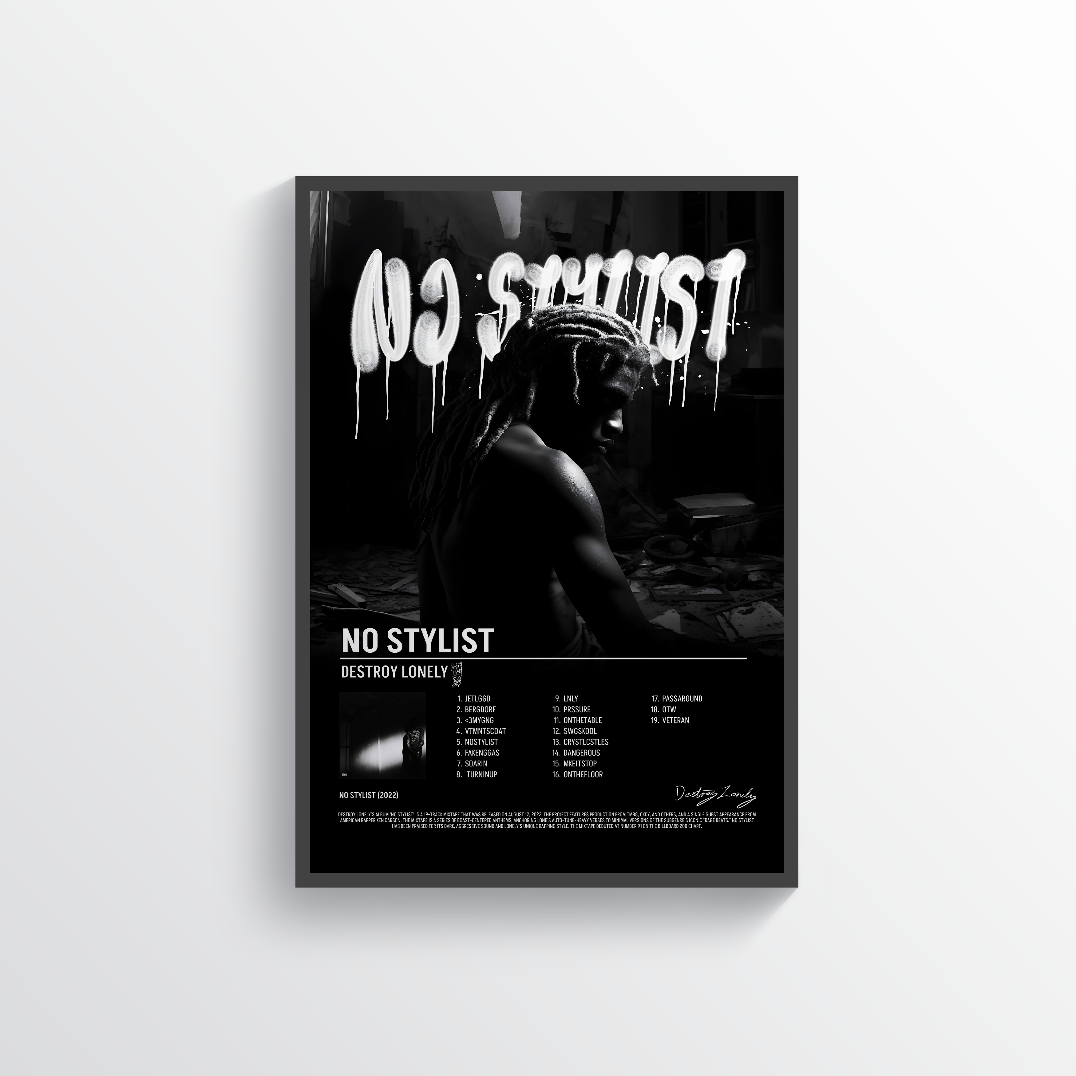 Destroy Lonely Poster