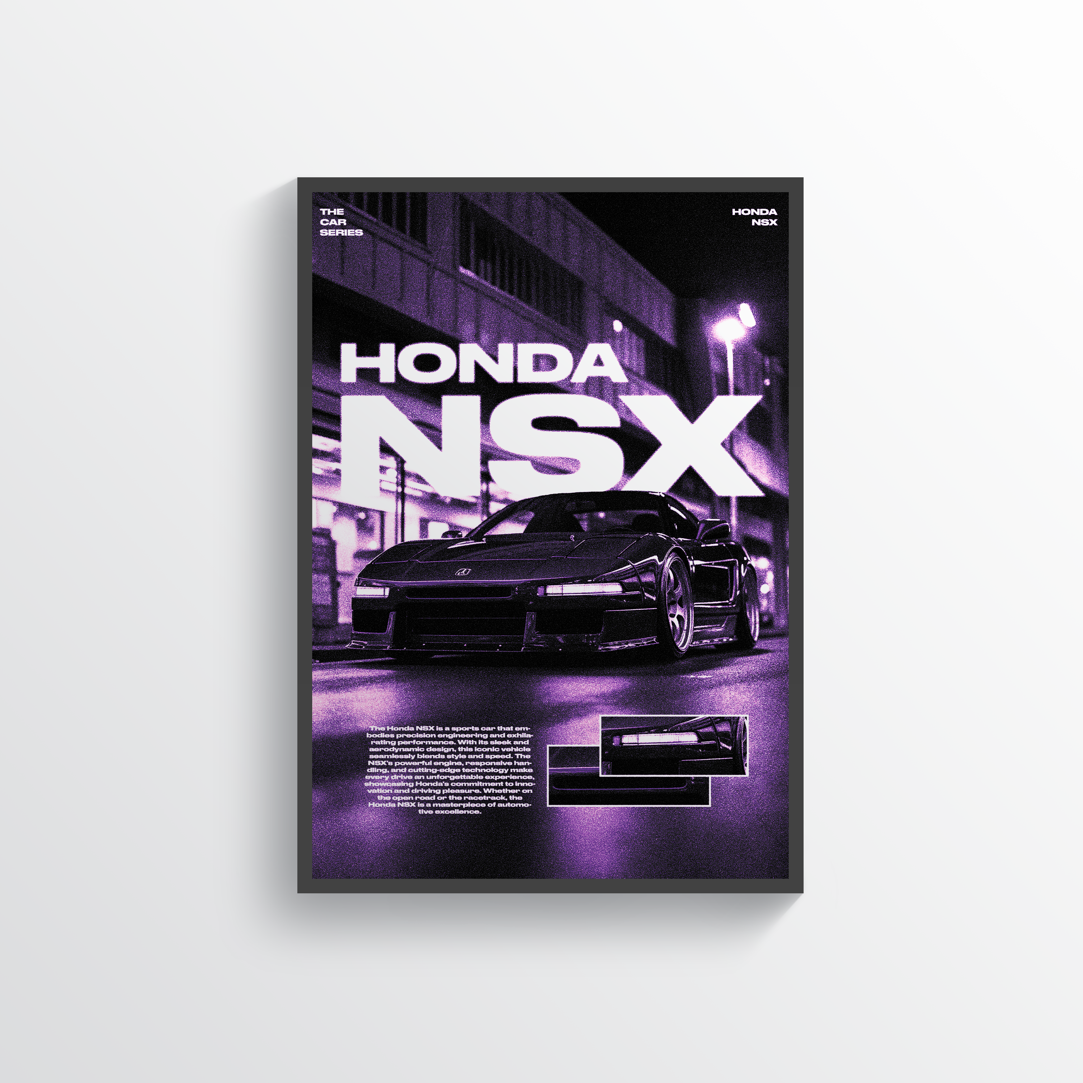 Honda NSX Poster