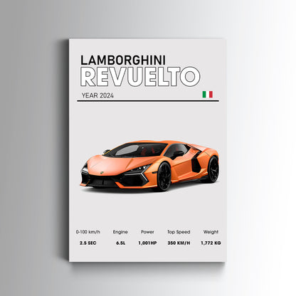 Lamborghini Revuelto Poster