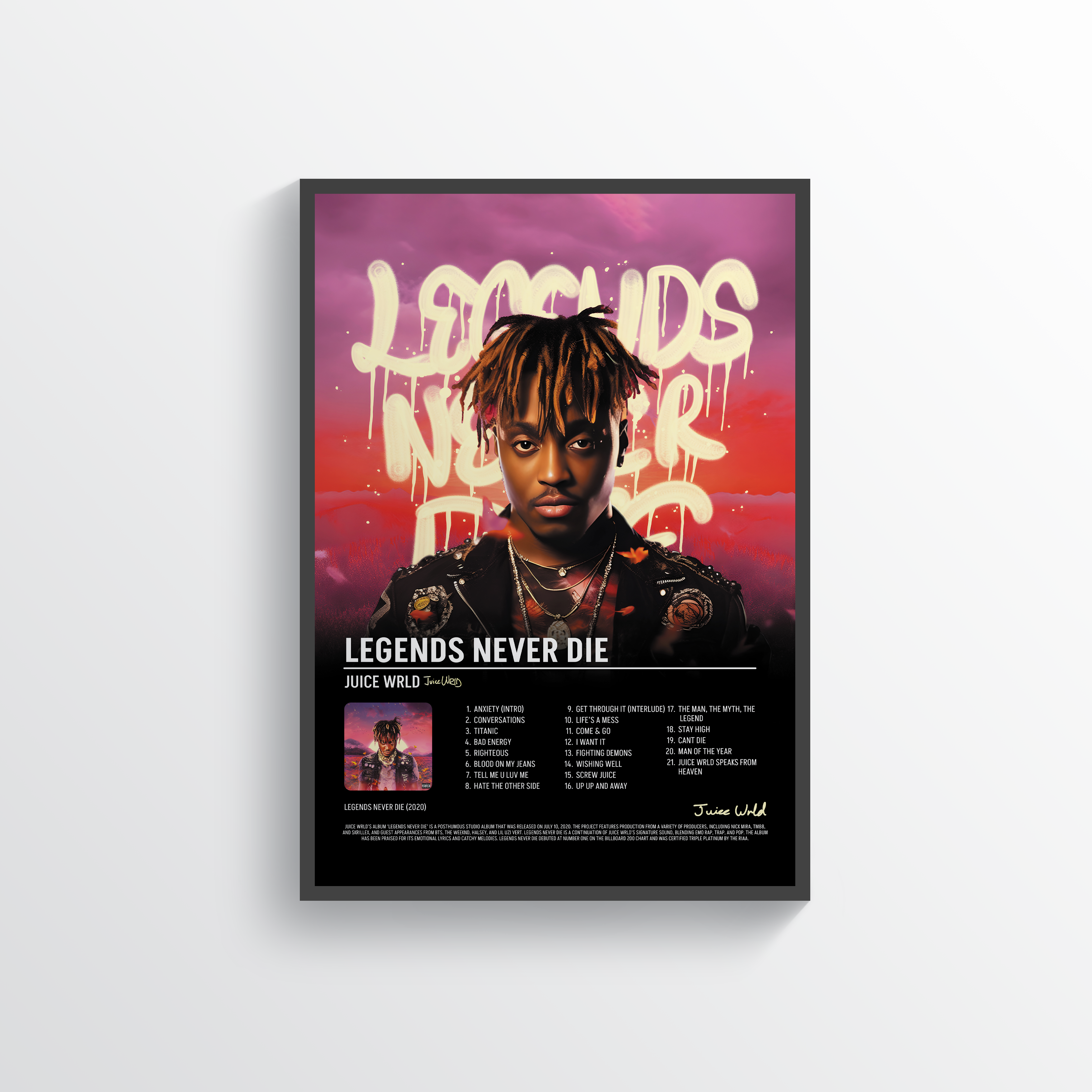 Juice Wrld Poster