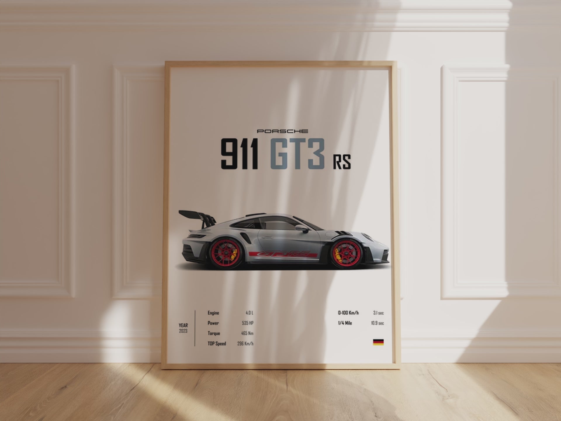 Precision Racer Poster